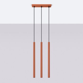 Závesné svietidlo v tehlovej farbe Fideus – Nice Lamps - Image 3