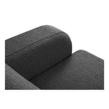 Tmavosivá rohová pohovka z textílie bouclé (ľavý roh) Molino – Micadoni Home - Image 5