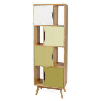 Zelená knižnica Woodman Avon Narrow Olive - Image 2