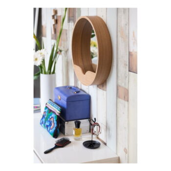 Nástenné zrkadlo s odkladacím priestorom Zuiver Round Wall, ⌀ 40 cm - Image 10