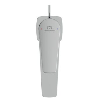 Umývadlová batéria v lesklo striebornej farbe Cerafine D – Ideal Standard - Image 2