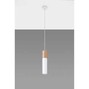 Biele závesné svietidlo Nice Lamps Paul - Image 4