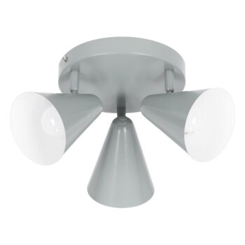 Modré stropné svietidlo s kovovým tienidlom 34x34 cm Amor – Candellux Lighting - Image 6