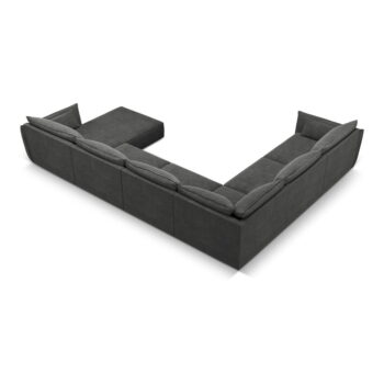 Sivá rohová pohovka (ľavý roh) Vanda - Mazzini Sofas - Image 3