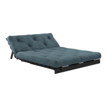 Rozkladacia pohovka v petrolejovej farbe 140 cm Roots Black Night – Karup Design - Image 4