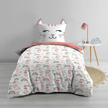 Bavlnené detské obliečky na jednolôžko 140x200 cm Chatchat – douceur d'intérieur - Image 8