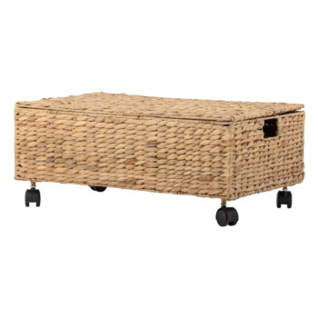 Detský úložný box z vodného hyacintu v prírodnej farbe 63x40x26 cm Nelas – Bloomingville Mini - Image 5