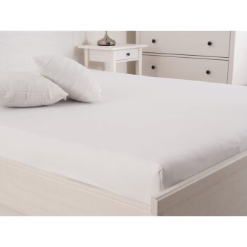 Biela napínacia plachta 140x200 cm – B.E.S. – Obrázok 2