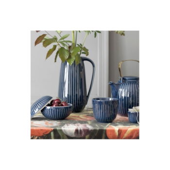 Tmavomodrý porcelánový hrnček Kähler Design Hammershoi, 200 ml - Image 3