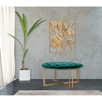 Kovová nástenná dekorácia 60x80 cm Jungle - Mauro Ferretti - Image 2