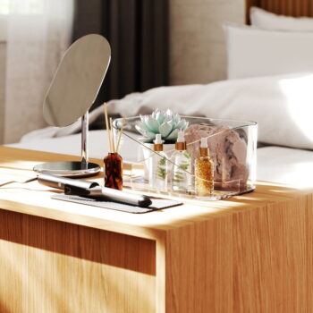 Priehľadný kúpeľňový organizér Glam – Umbra - Image 9