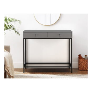 Sivý konzolový stolík 35x90 cm Celine – Støraa - Image 6