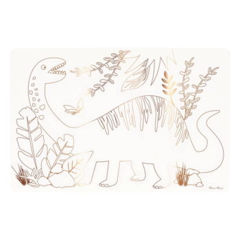 Papierové prestieranie v súprave 8 ks 28x42.5 cm Dinosaurs – Meri Meri - Image 3