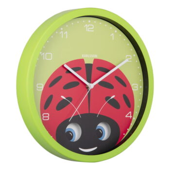 Detské hodiny ø 31 cm Peekaboo Ladybug – Karlsson - Image 3