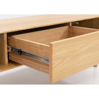 TV stolík v dekore duba v prírodnej farbe 180x45 cm Nice – Tenzo – Obrázok 11