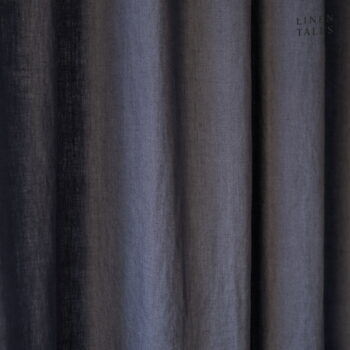 Tmavosivý záves 140x300 cm Night Time - Linen Tales - Image 3