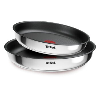 Nerezové panvice v súprave 2 ks s nepriľnavým povrchom/s odnímateľnou rukoväťou ø 26 cm INGENIO Cook Eat L8813S75 – Tefal - Image 3
