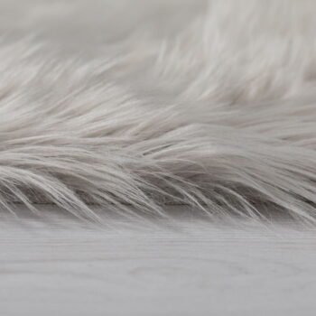 Sivý koberec Flair Rugs Sheepskin, ⌀ 120 cm - Image 4