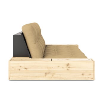 Rozkladacia pohovka v horčicovej farbe 244 cm Base – Karup Design - Image 2