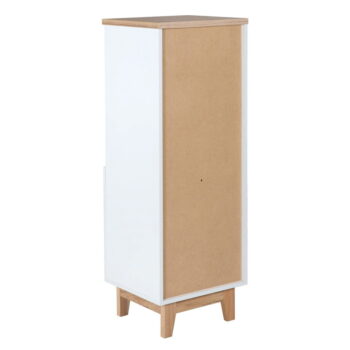 Biela detská knižnica v dekore duba 45x128 cm Finn – Roba - Image 3