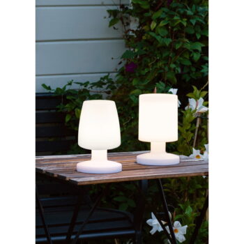 LED solárne vonkajšie svietidlo (výška 21 cm) Lora – Trio - Image 2