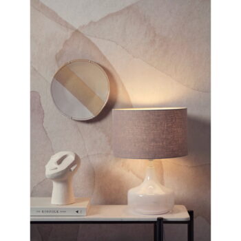 Béžová stolová lampa s textilným tienidlom (výška  46 cm) Reykjavik – it's about RoMi - Image 2