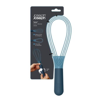 Skladacia metlička Twist Whisk Sky – Joseph Joseph – Obrázok 8