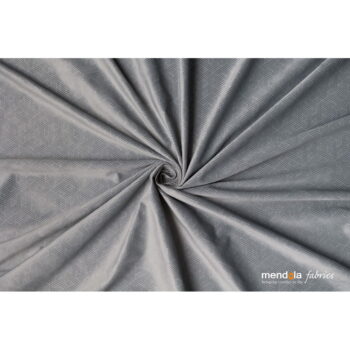 Sivý zamatový záves 140x260 cm Roma – Mendola Fabrics - Image 2
