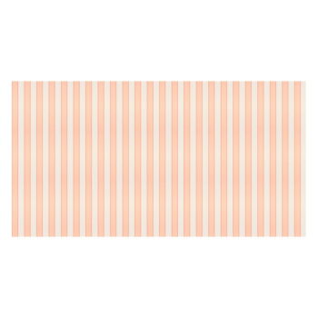 Obrus 137x259 cm Peach Stripe – Meri Meri – Obrázok 2