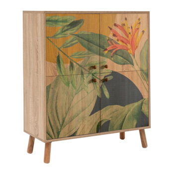 Skrinka v dekore duba v prírodnej farbe 95x111 cm Multilux – Kalune Design - Image 2