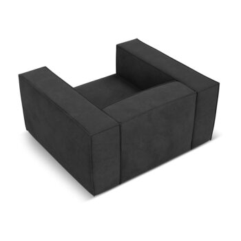 Tmavosivé kreslo Madame - Windsor & Co Sofas – Obrázok 4