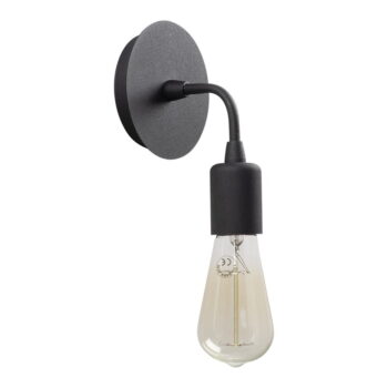 Čierne nástenné svietidlo Harput – Opviq lights