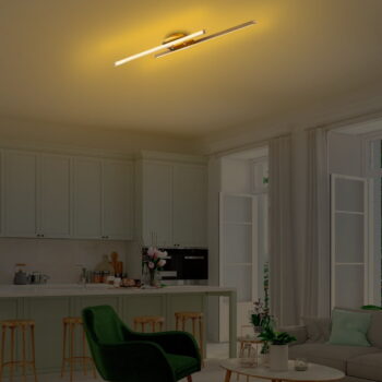 LED stropné svietidlo v zlatej farbe 10x86 cm Umut – Opviq lights - Image 4