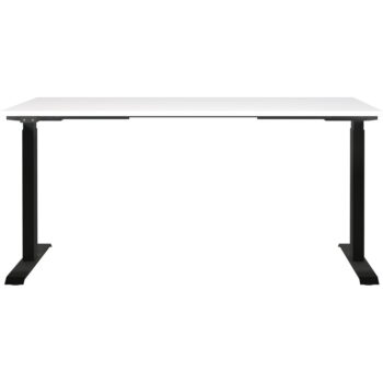 Pracovný stôl s elektricky nastaviteľnou výškou s bielou doskou 80x160 cm Jet – Germania – Obrázok 2