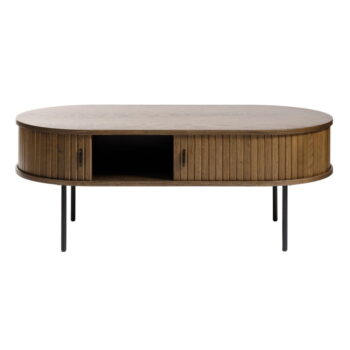 Konferenčný stolík v dekore duba v prírodnej farbe 60x120 cm Nola – Unique Furniture - Image 4
