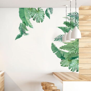 Samolepka na stenu 60x90 cm Tropical Leaves - Ambiance – Obrázok 6
