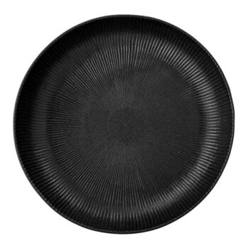 Čierna miska z kameniny Bloomingville Neri, ø 33 cm - Image 3