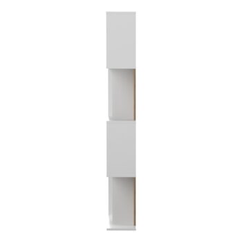 Knižnica v dekore duba v bielo-prírodnej farbe 89x165 cm Sigma – TemaHome - Image 3