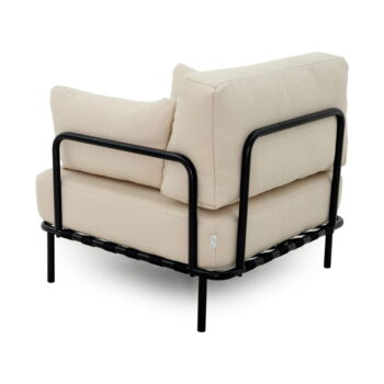 Béžové polstrované záhradné kreslo Salve – Sit Sit - Image 10