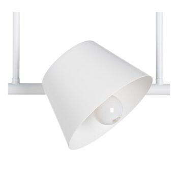Biele stropné svietidlo 38x62,5 cm Simplico – Ixia - Image 4