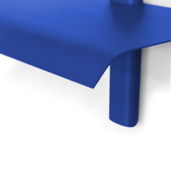 Modrá kovová polica 60 cm Hola – Spinder Design – Obrázok 4