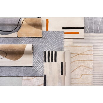 Oranžovo-krémový koberec 140x200 cm Linea – Bonami Selection – Obrázok 4