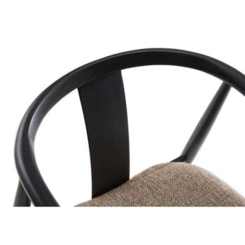 Čierna/béžová jedálenská stolička Relate – Unique Furniture – Obrázok 7