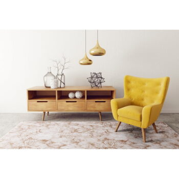 Béžový koberec 133x190 cm Welio Dark Beige – FD - Image 2