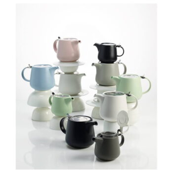 Tmavosivá porcelánová čajová kanvica so sitkom Maxwell & Williams Tint, 600 ml - Image 2