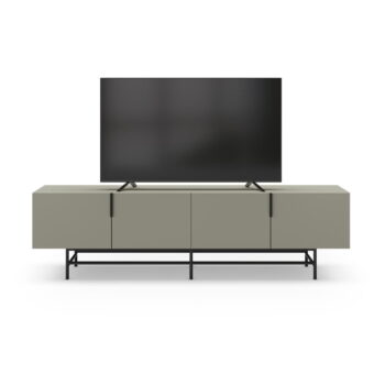 Zelenosivý TV stolík 200x63,5 cm Eldia – Marckeric - Image 6