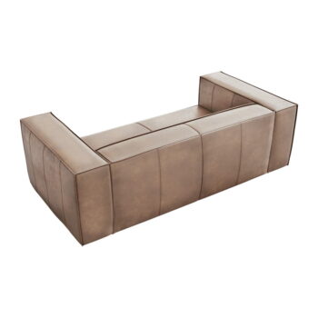 Svetlohnedá kožená pohovka 212 cm Madame - Windsor & Co Sofas - Image 4