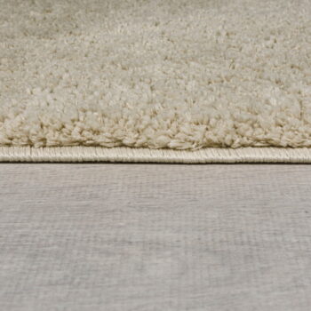 Béžový umývateľný okrúhly koberec z recyklovaných vlákien 133x133 cm Fluffy – Flair Rugs - Image 5