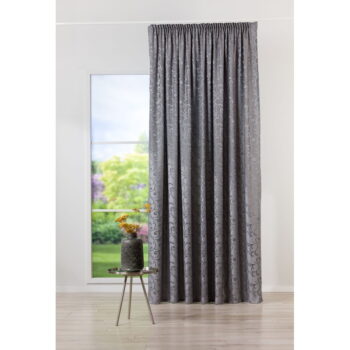 Sivý záves zo žakára 210x245 cm Glory – Mendola Fabrics - Image 3