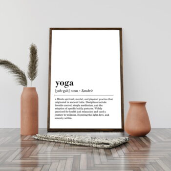 Plagát 50x70 cm Yoga – Wallity – Obrázok 6